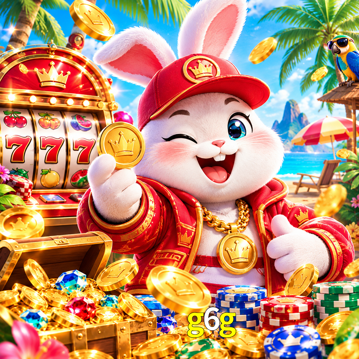 Imagem promocional da g6g mostrando a plataforma e suas vantagens